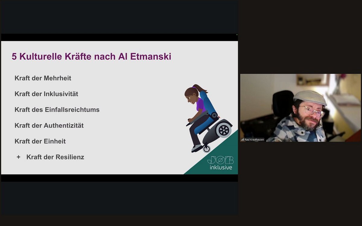 Screenshot vom Online-Talk
