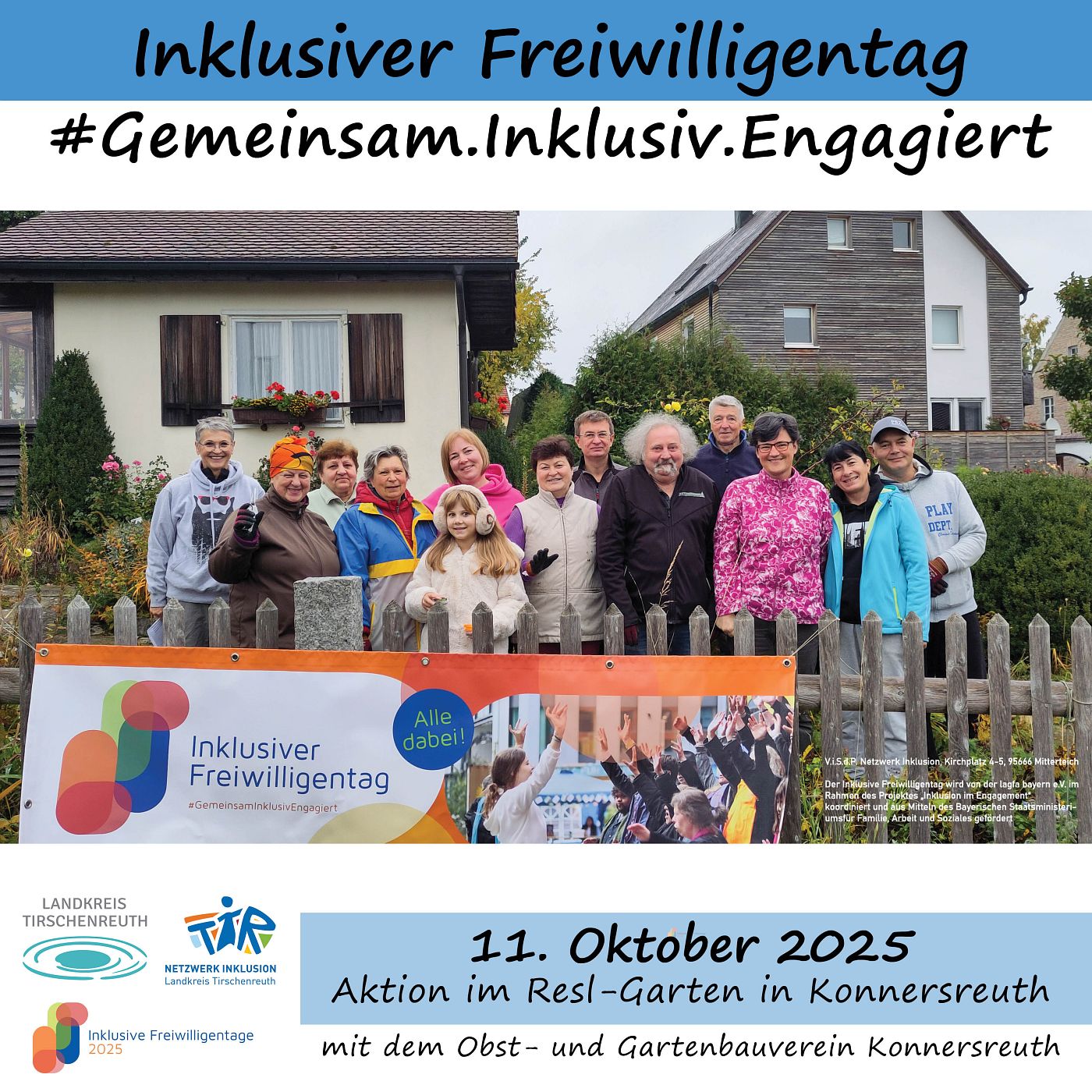 Inklusiver Gartenaktionstag in Konnersreuth