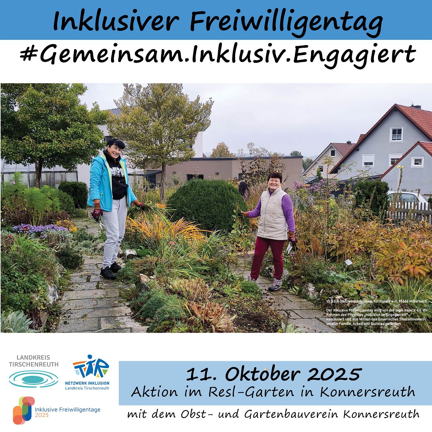 Inklusiver Gartenaktionstag in Konnersreuth
