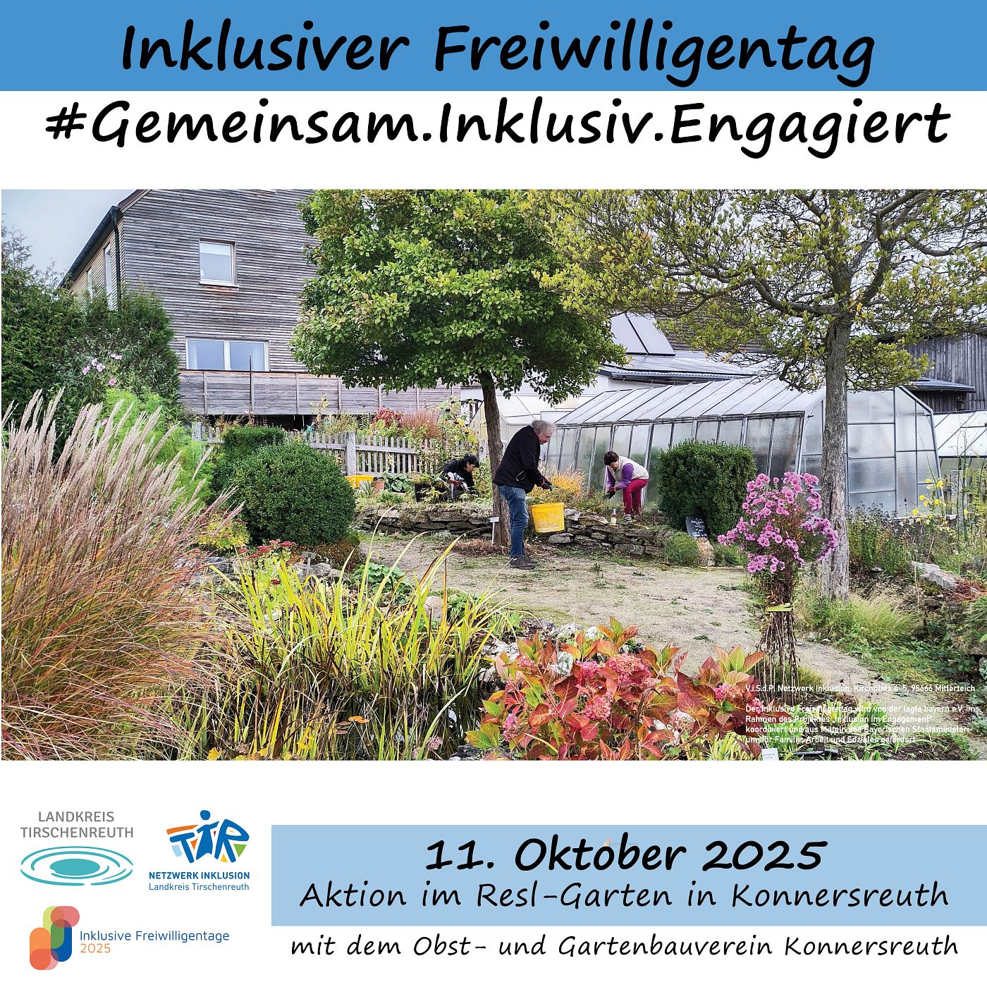 Inklusiver Gartenaktionstag in Konnersreuth