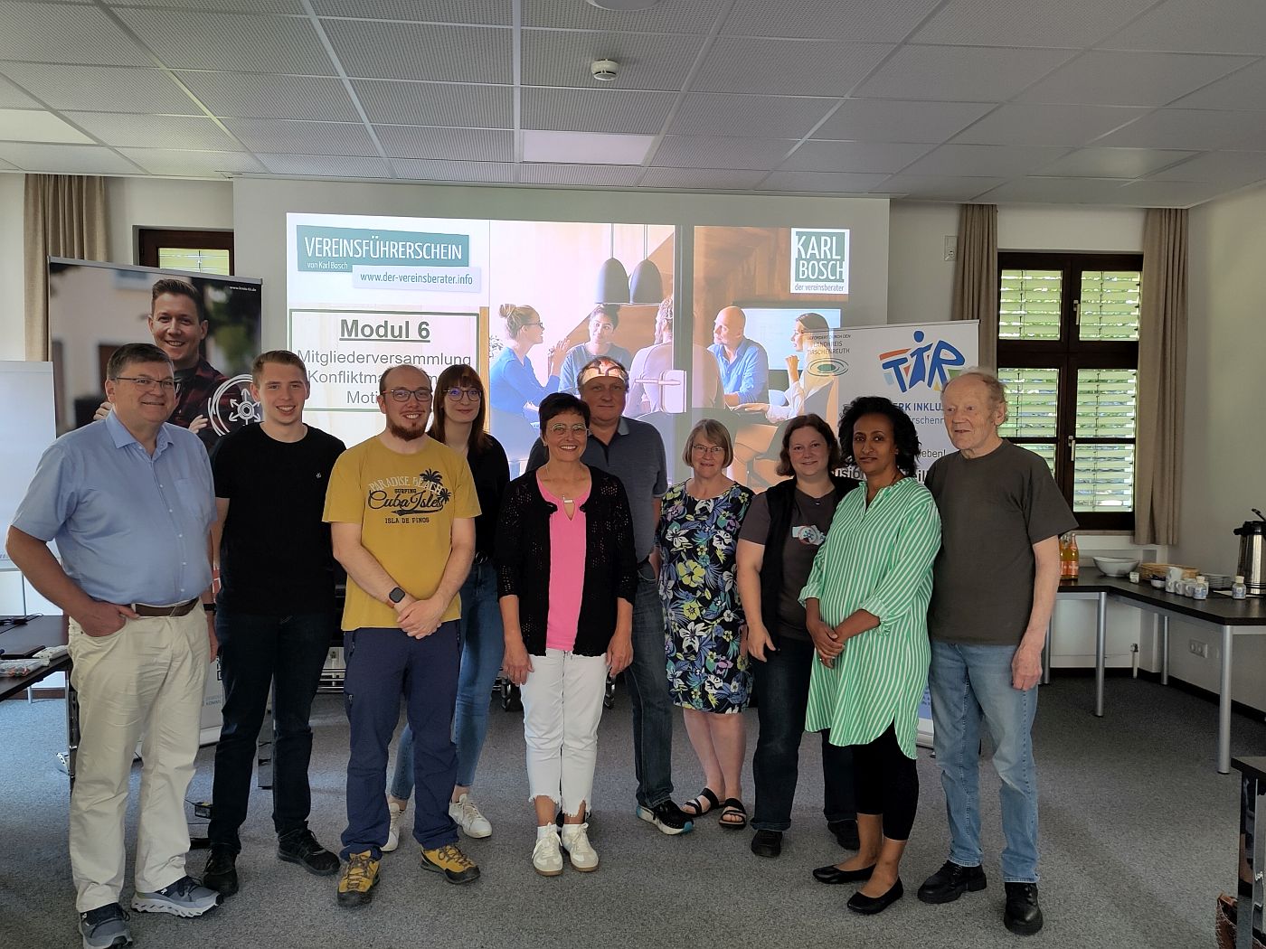 Teilnehmer des Vereinsführerscheins 2025